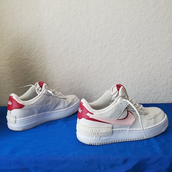 Air Force 1 Double Vision Phantom / Echo Pink / Gym Red - Picture 7 of 12